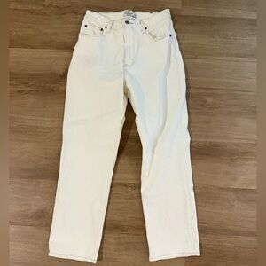 Abercrombie & Fitch White Women Jeans